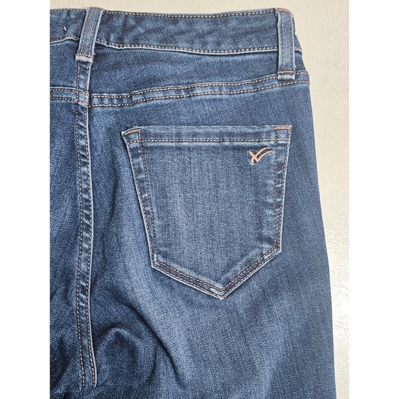 William Rast Denim - William Rast Perfect Skinny Jeans Womens 25 Dark Wash Stretch Denim Mid Rise